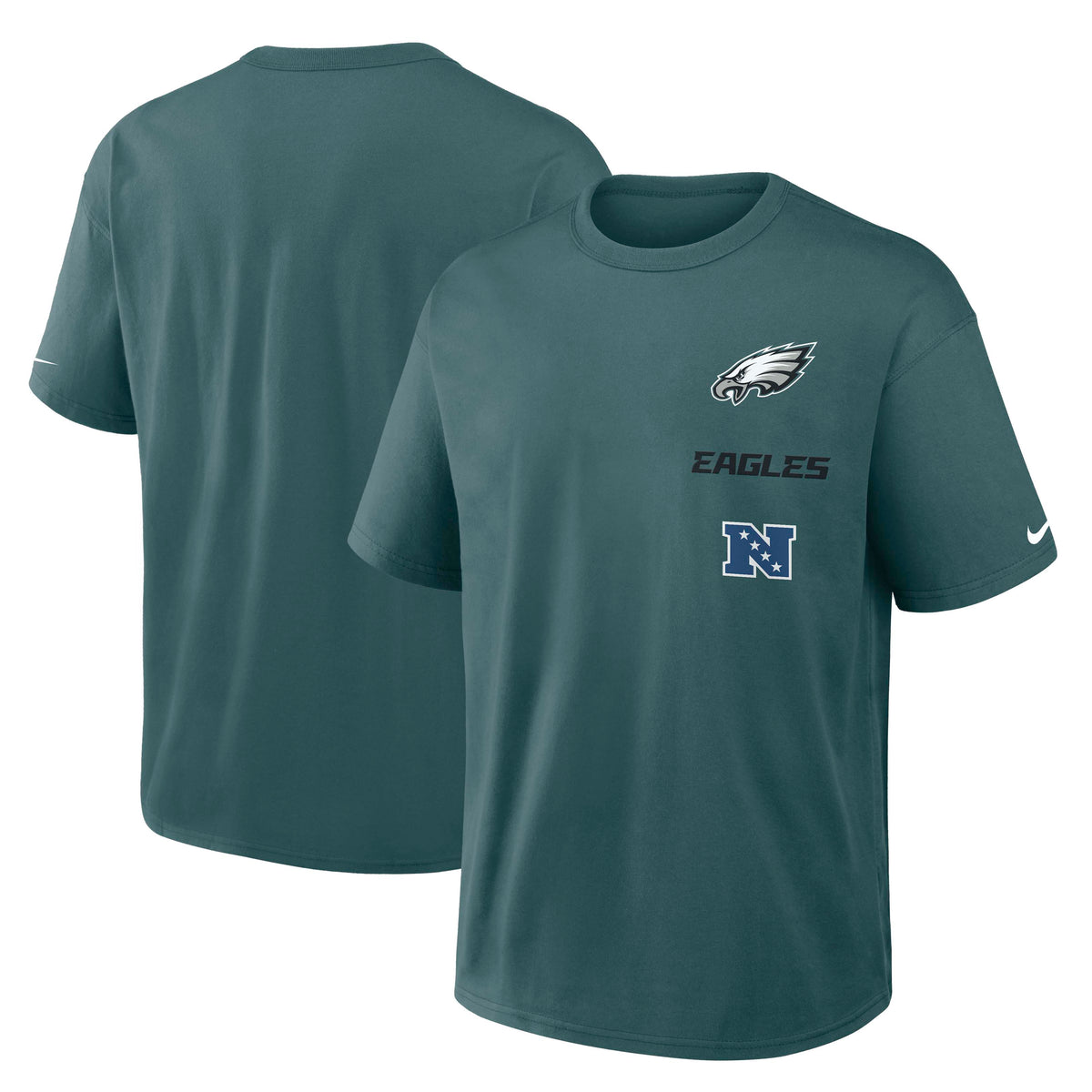 NFL Philadelphia Eagles Nike Logo Max90 T-Shirt- Black