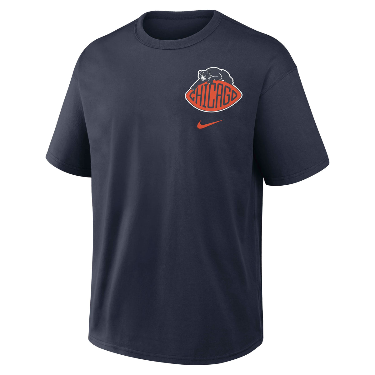 NFL Chicago Bears Nike Rivalry Max90 T-Shirt- Navy
