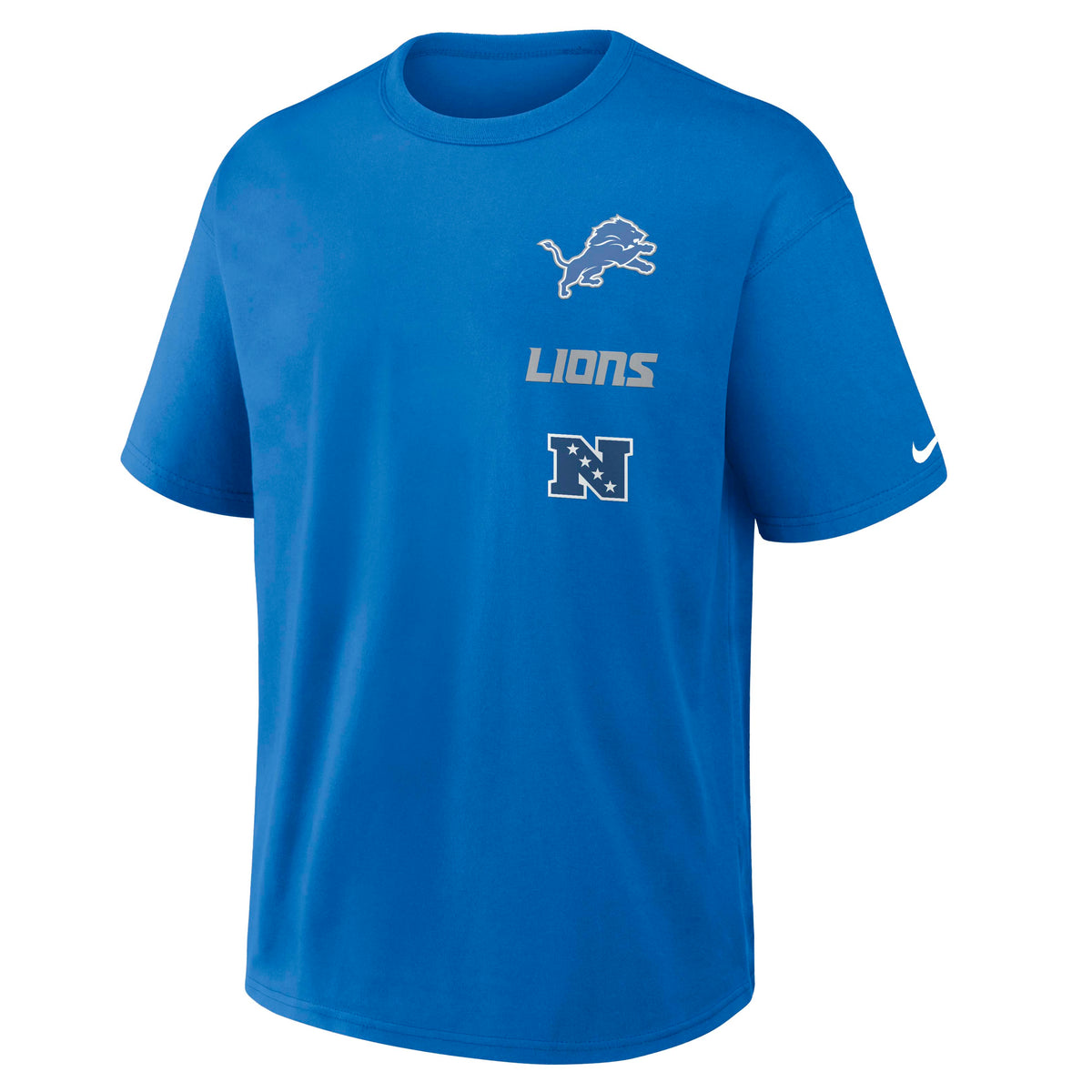 NFL Detroit Lions Nike Logo Max90 T-Shirt- Black