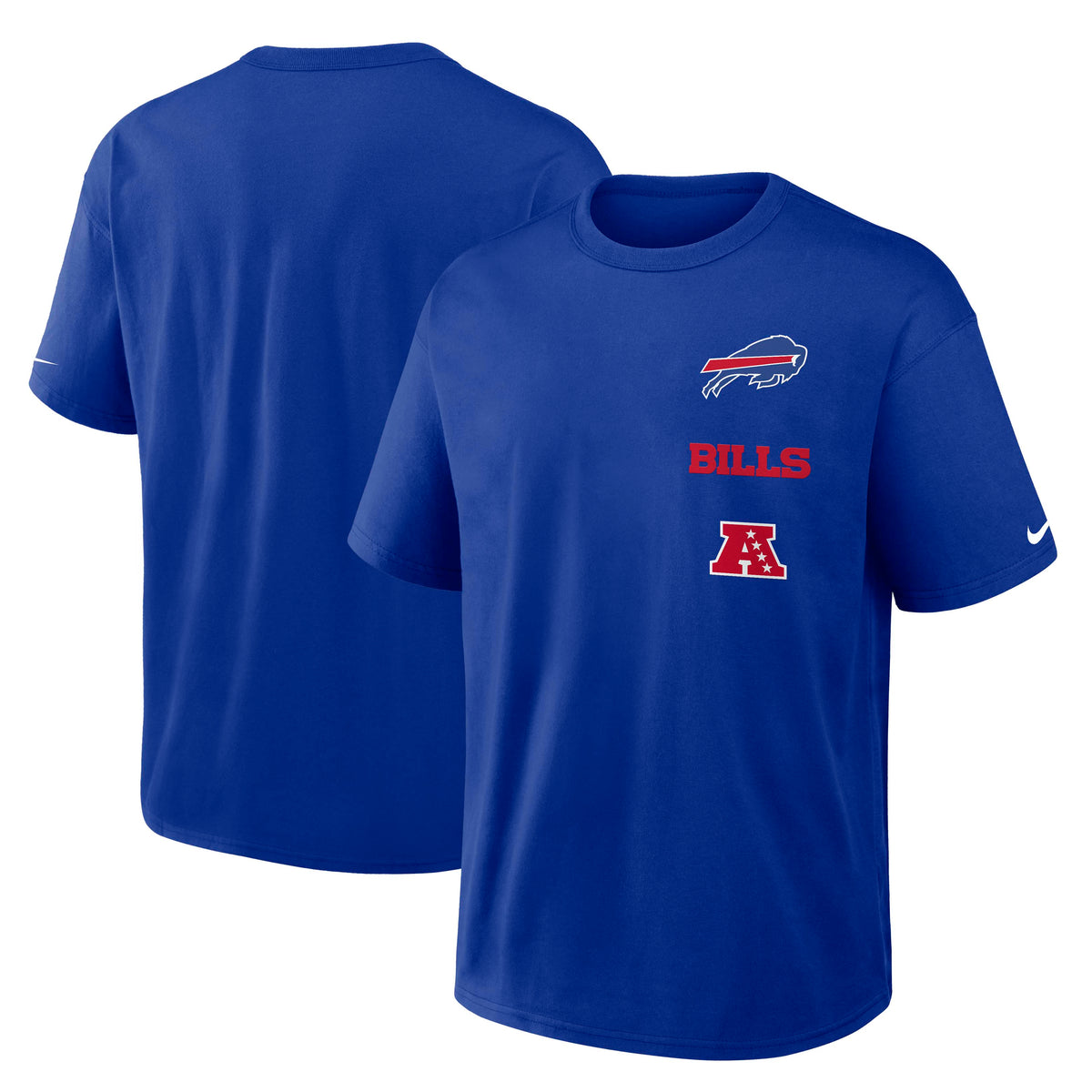 NFL Buffalo Bills Nike Logo Max90 T-Shirt- Black