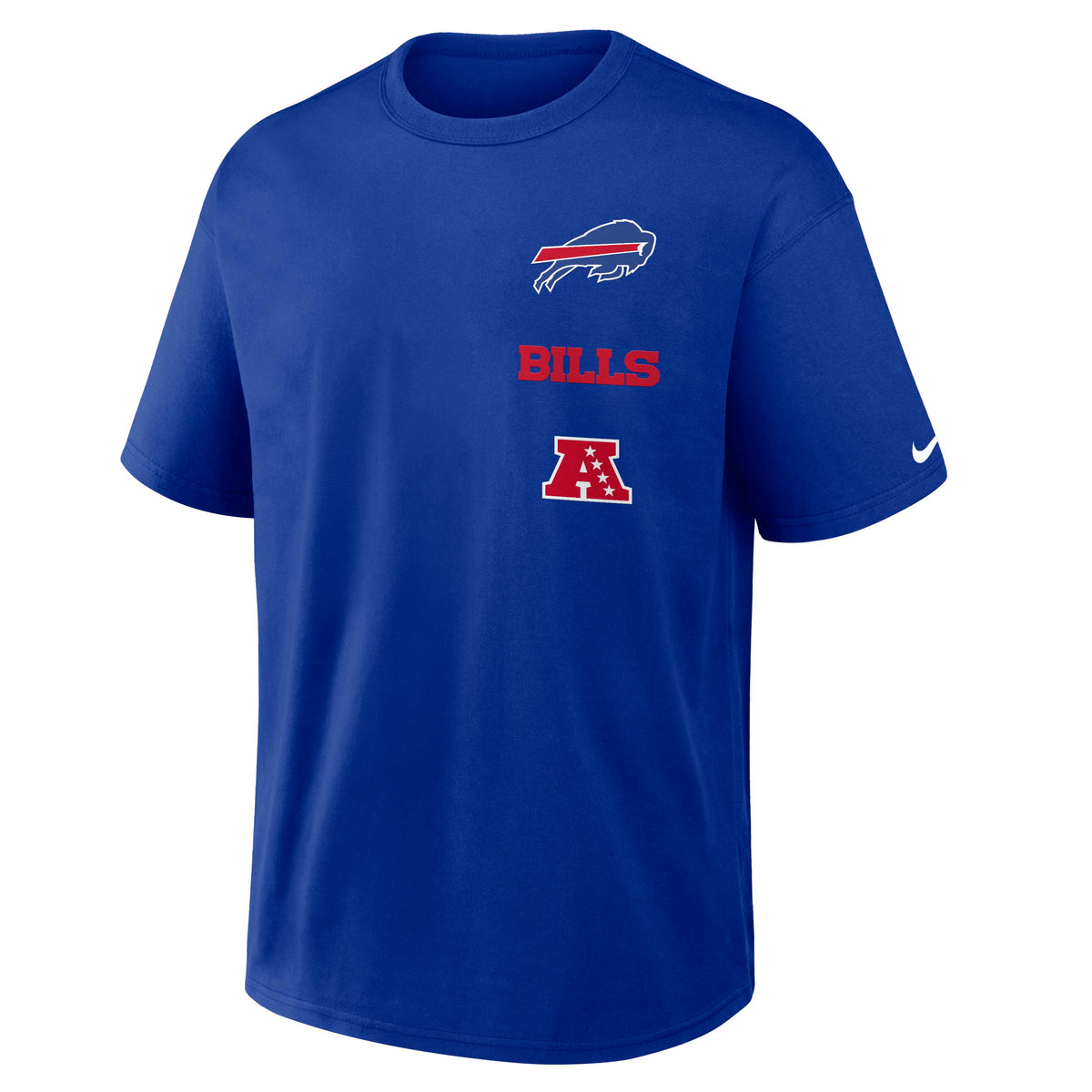 NFL Buffalo Bills Nike Logo Max90 T-Shirt- Black