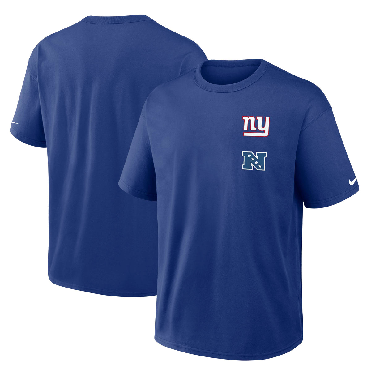 NFL New York Giants Nike Logo Max90 T-Shirt- Black