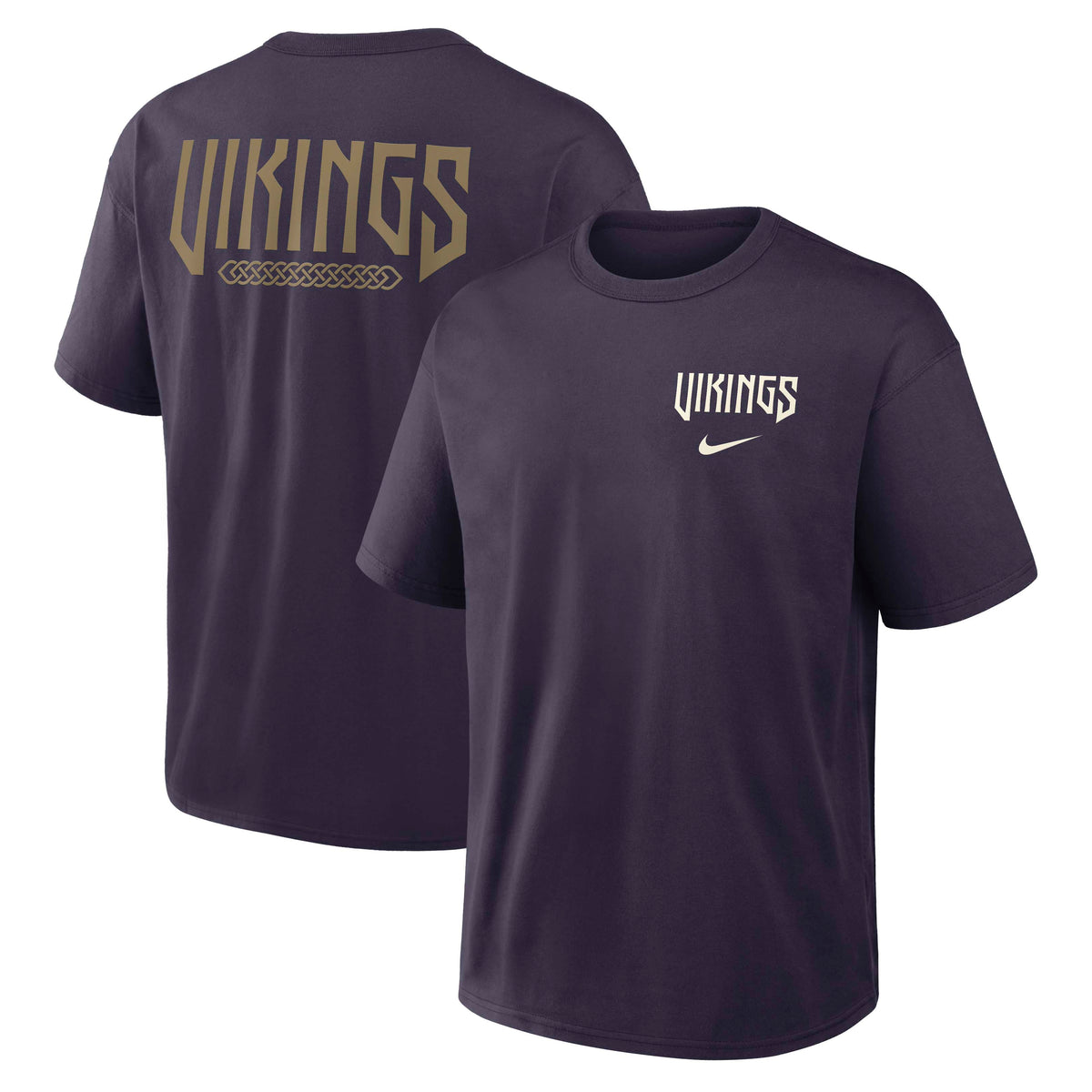 NFL Minnesota Vikings Nike Rivalry Max90 T-Shirt- Purple