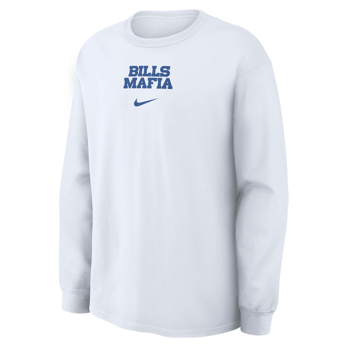 NFL Buffalo Bills Nike Rivalry Max90 Long Sleeve T-Shirt- White