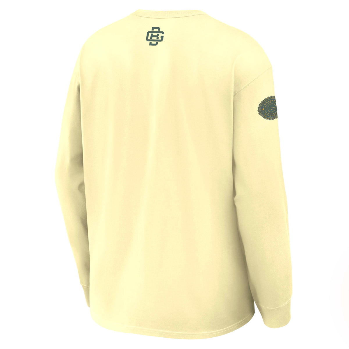 NFL Green Bay Packers Nike Rivalry Max90 Long Sleeve T-Shirt- Yellow