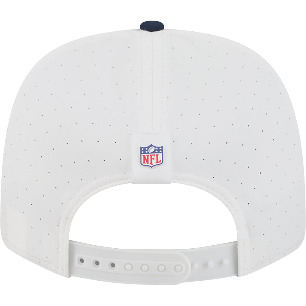 NFL Seattle Seahawks New Era 2025 Training 9SEVENTY Stretch-Snapback Hat - White