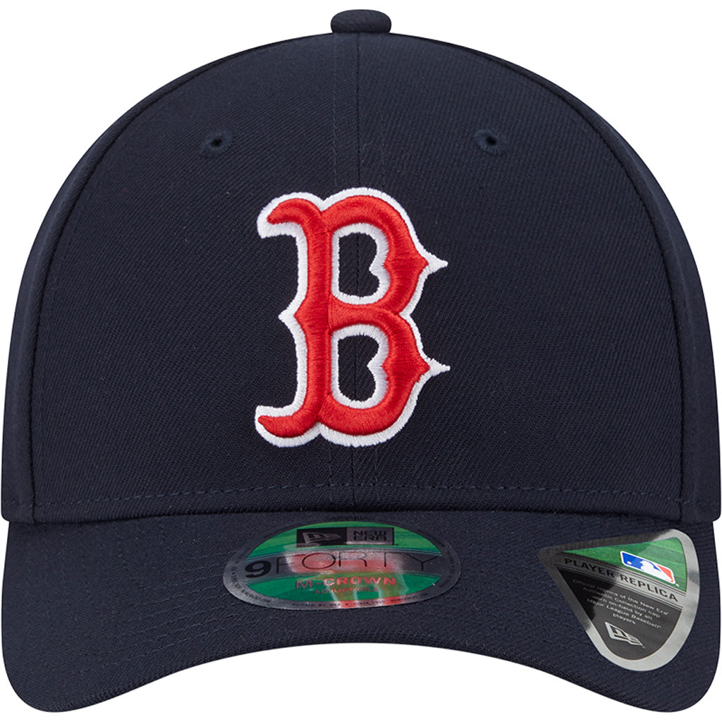 MLB Boston Red Sox Youth New Era Game Player Replica 9FORTY M-Crown Hat - Navy