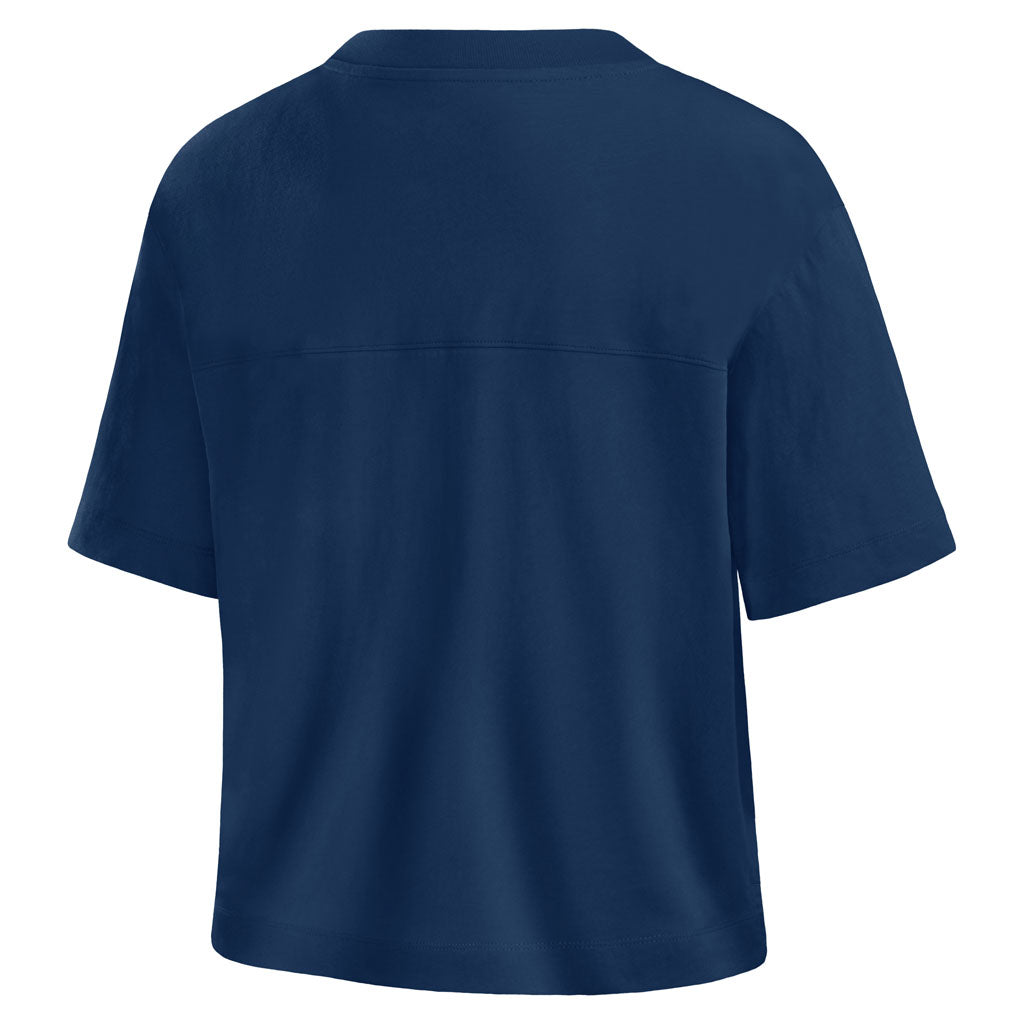 NFL Chicago Bears Women's Fanatics Option Read Fashion Top - Navy