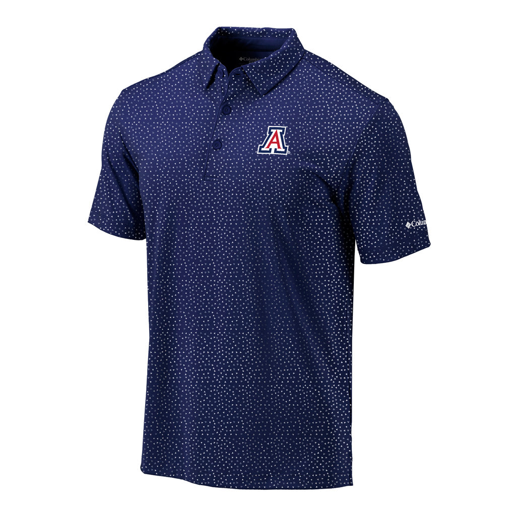 NCAA Arizona Wildcats Columbia The Slicer Polo - Navy