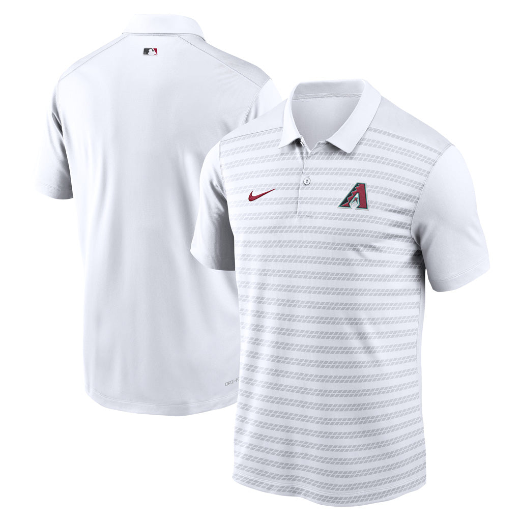 MLB Arizona Diamondbacks Nike Authentic Collection Victory Polo - White
