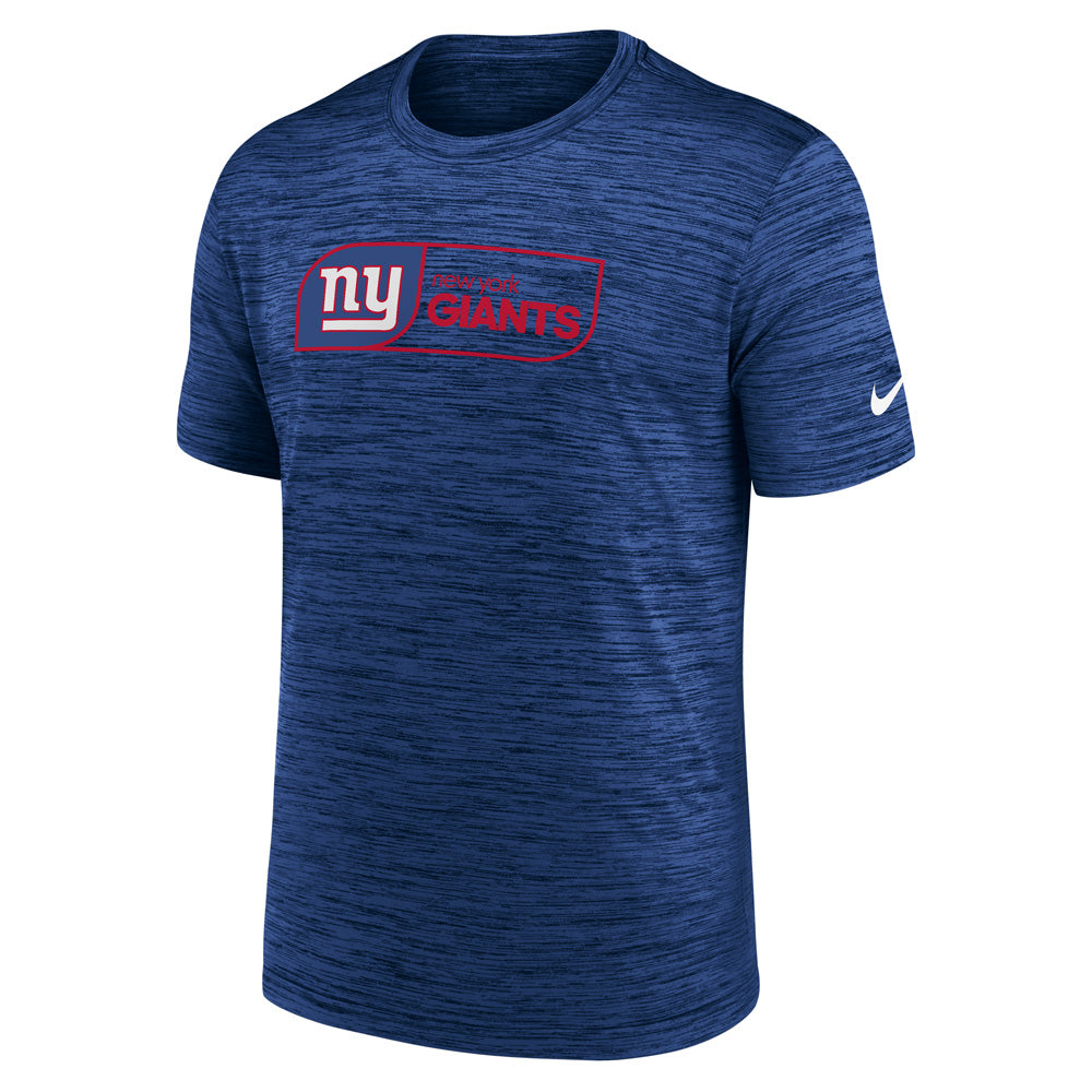 NFL New York Giants Nike Jock Tag Velocity T-Shirt - Blue