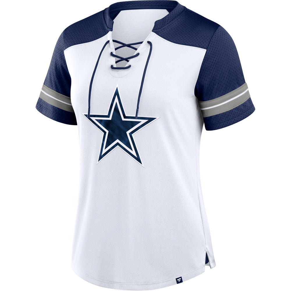 NFL Dallas Cowboys Women's Fanatics Foiled Fashion Top