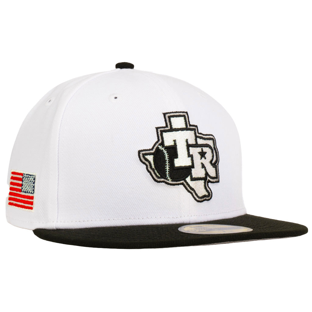 MLB Texas Rangers New Era Space Shuttle 59FIFTY Fitted Hat - White