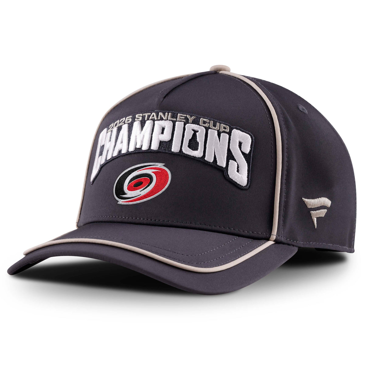 NHL Carolina Hurricanes Fanatics 2026 Stanley Cup Champ Locker Room Hat- Gray