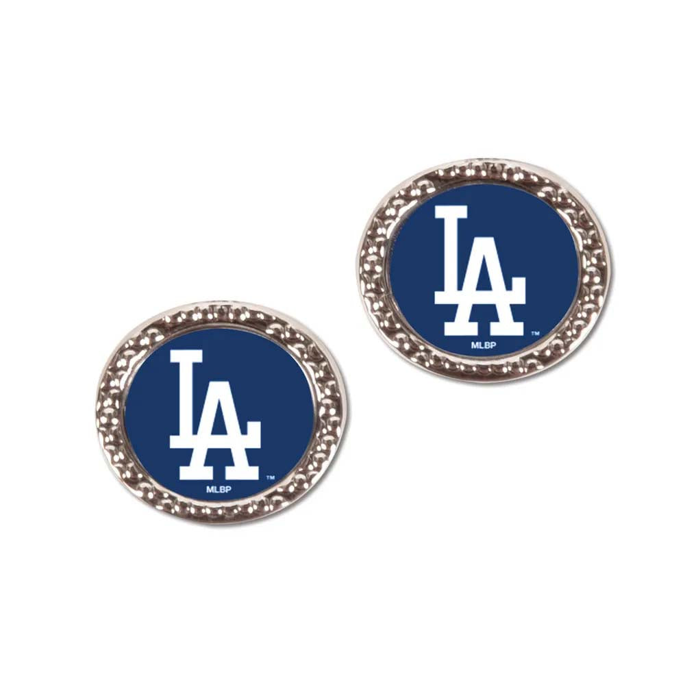 MLB Los Angeles Dodgers Wincraft LA Logo Earrings