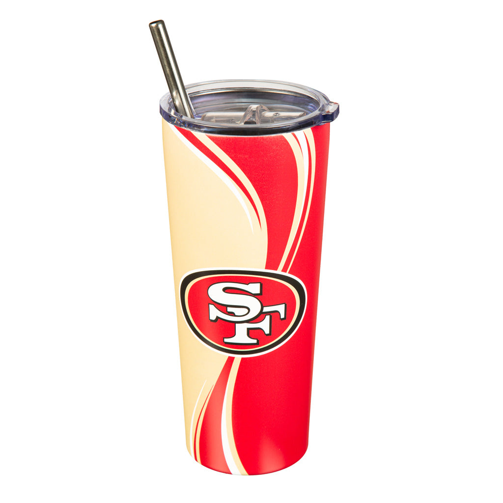 NFL San Francisco 49ers Evergreen 20oz Steel Tumbler
