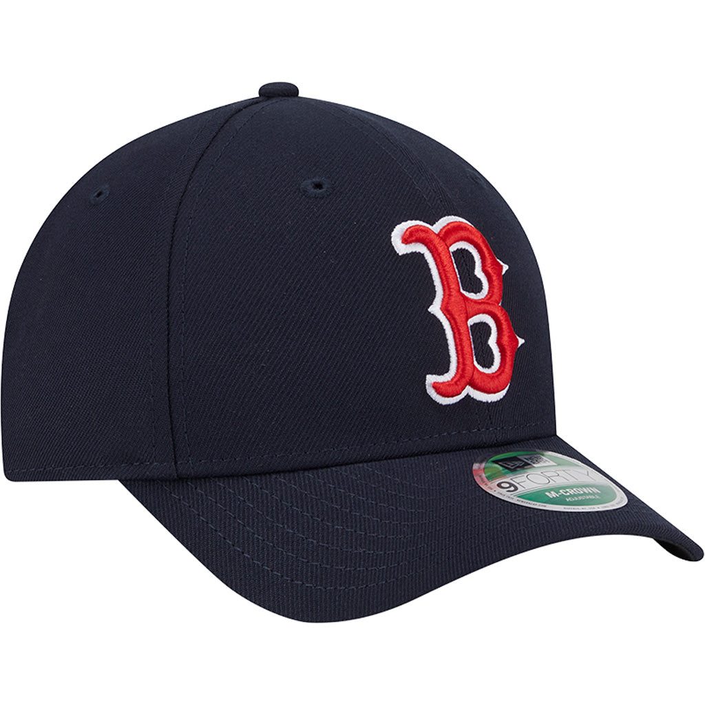 MLB Boston Red Sox Youth New Era Game Player Replica 9FORTY M-Crown Hat - Navy