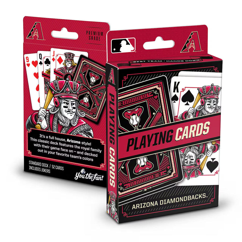MLB Arizona Diamondbacks YouTheFan Playing Cards
