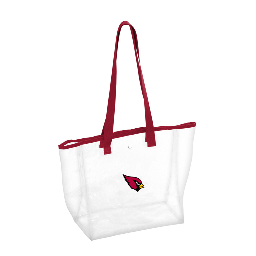 NFL Arizona Cardinals Logo Brands Stadium Clear Gameday Tote