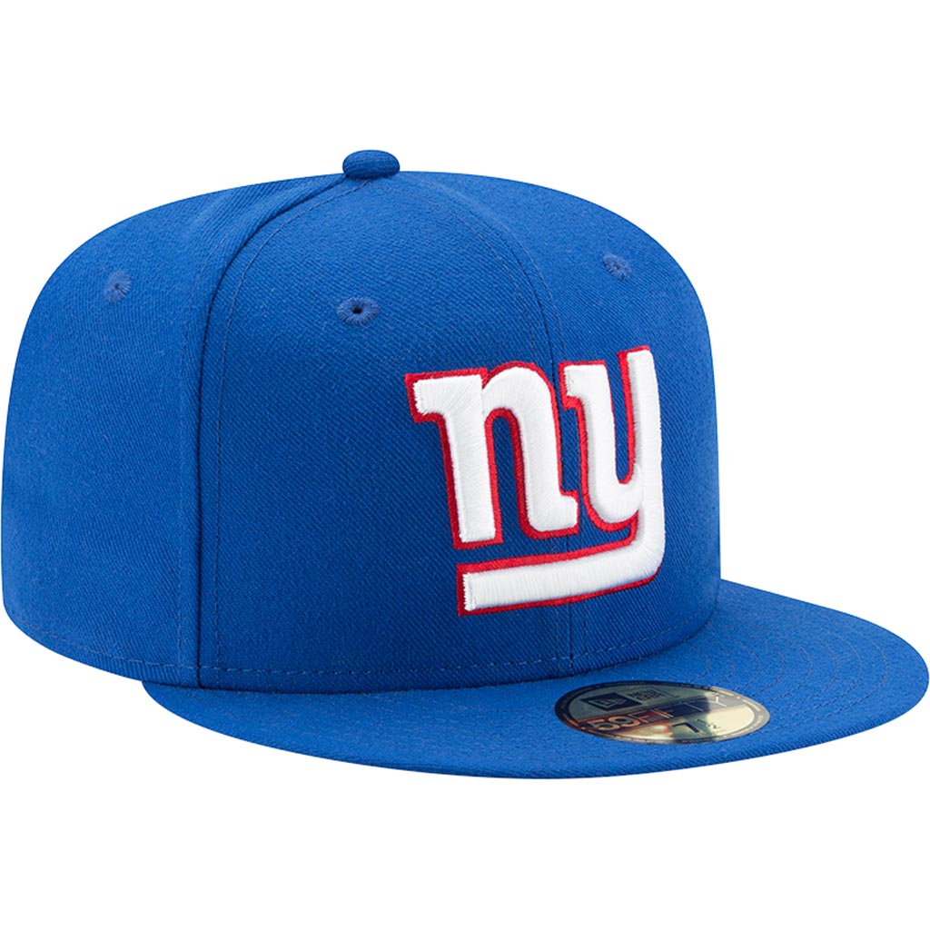 NFL New York Giants New Era Team Color 59FIFTY Fitted Hat - Blue