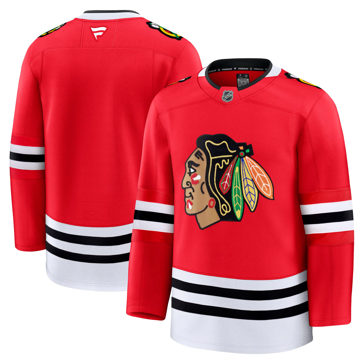 NHL Chicago Blackhawks Fanatics 2026 Home Premium Jersey- Red