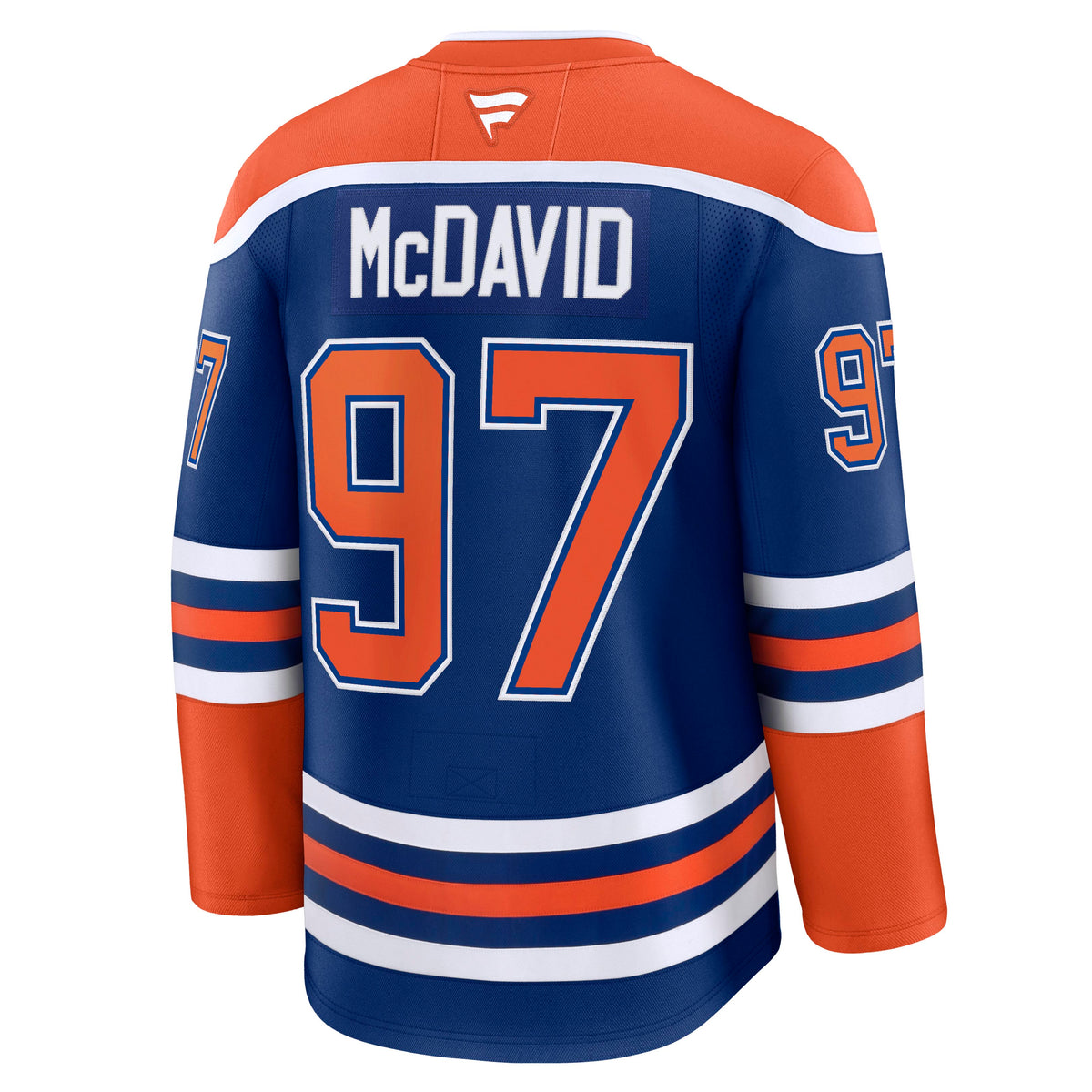 NHL Edmonton Oilers Connor McDavid Fanatics Home Premium Jersey- Blue