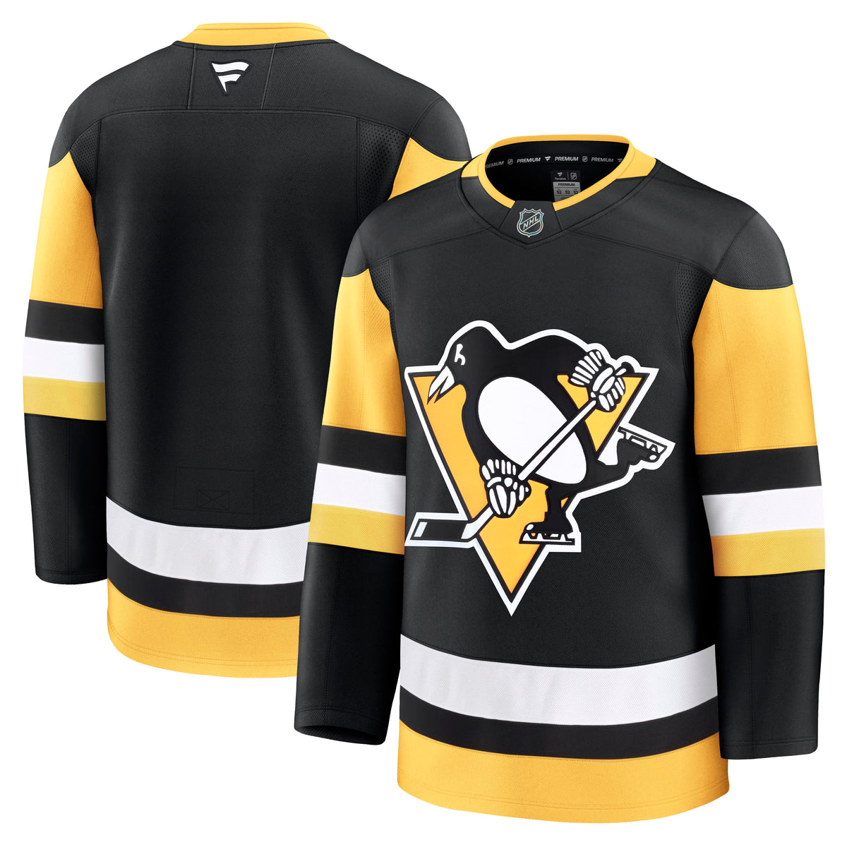 NHL Pittsburgh Penguins Fanatics Home Premium Jersey- Black