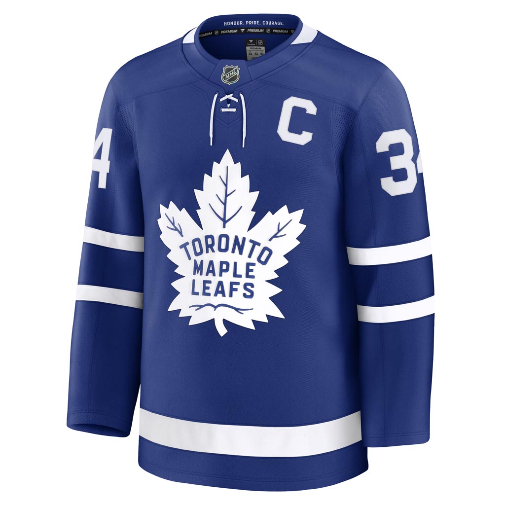 NHL Toronto Maple Leafs Auston Matthews Home Premium Jersey - Blue