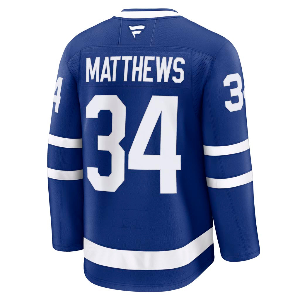 NHL Toronto Maple Leafs Auston Matthews Home Premium Jersey - Blue