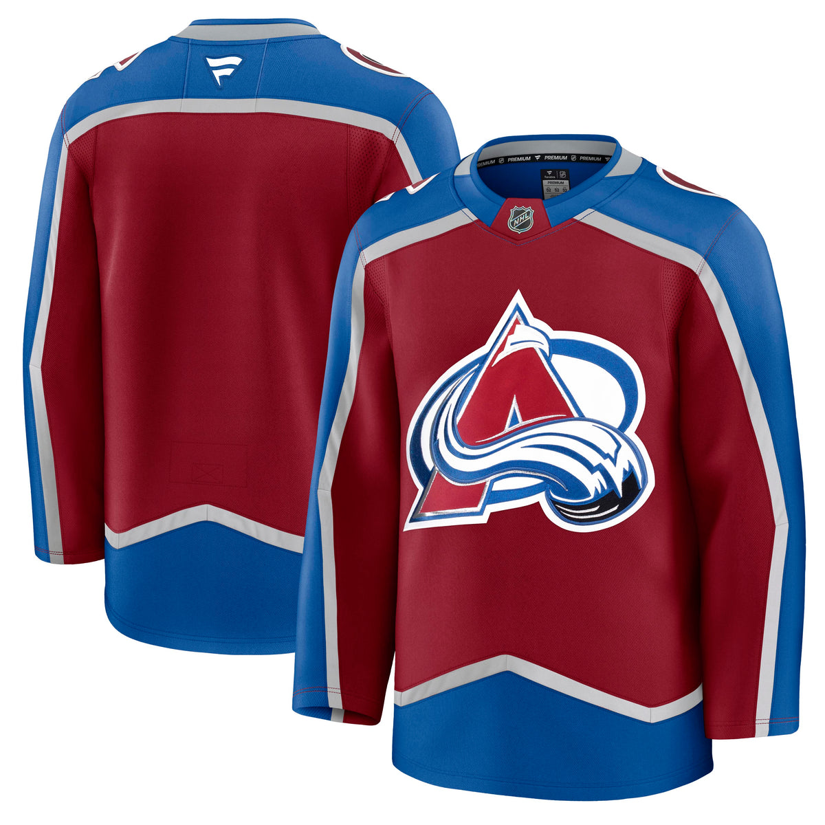 NHL Colorado Avalanche Fanatics Home Premium Jersey- Red