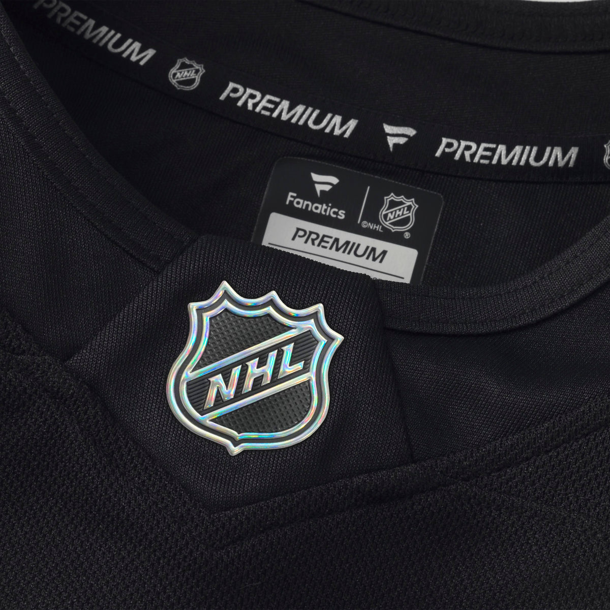 NHL Boston Bruins Fanatics Home Premium Jersey- Black