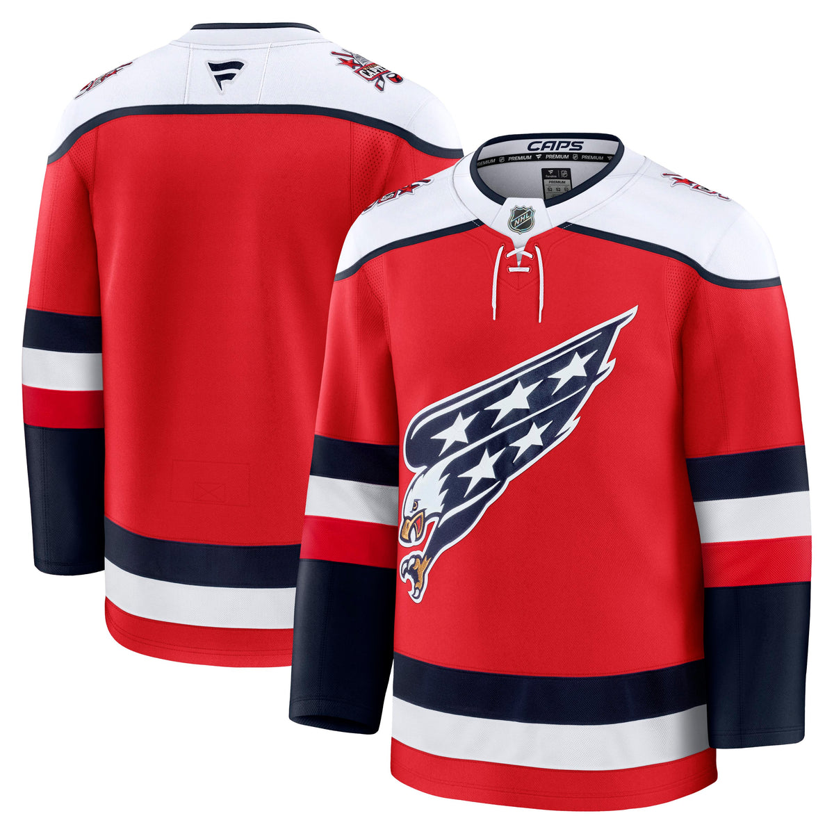 NHL Washington Capitals Fanatics Alternate Premium Jersey- Red