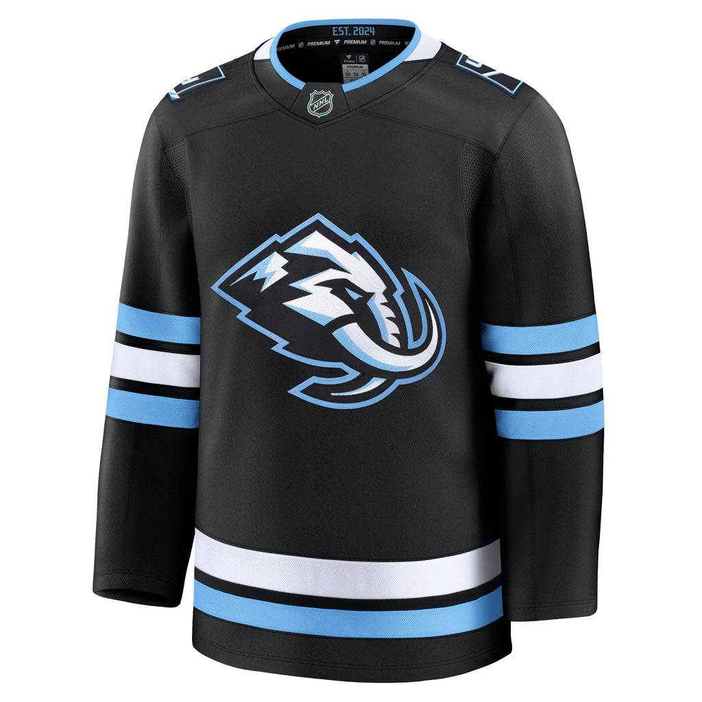 NHL Utah Mammoth Fanatics Home Premium Jersey - Black