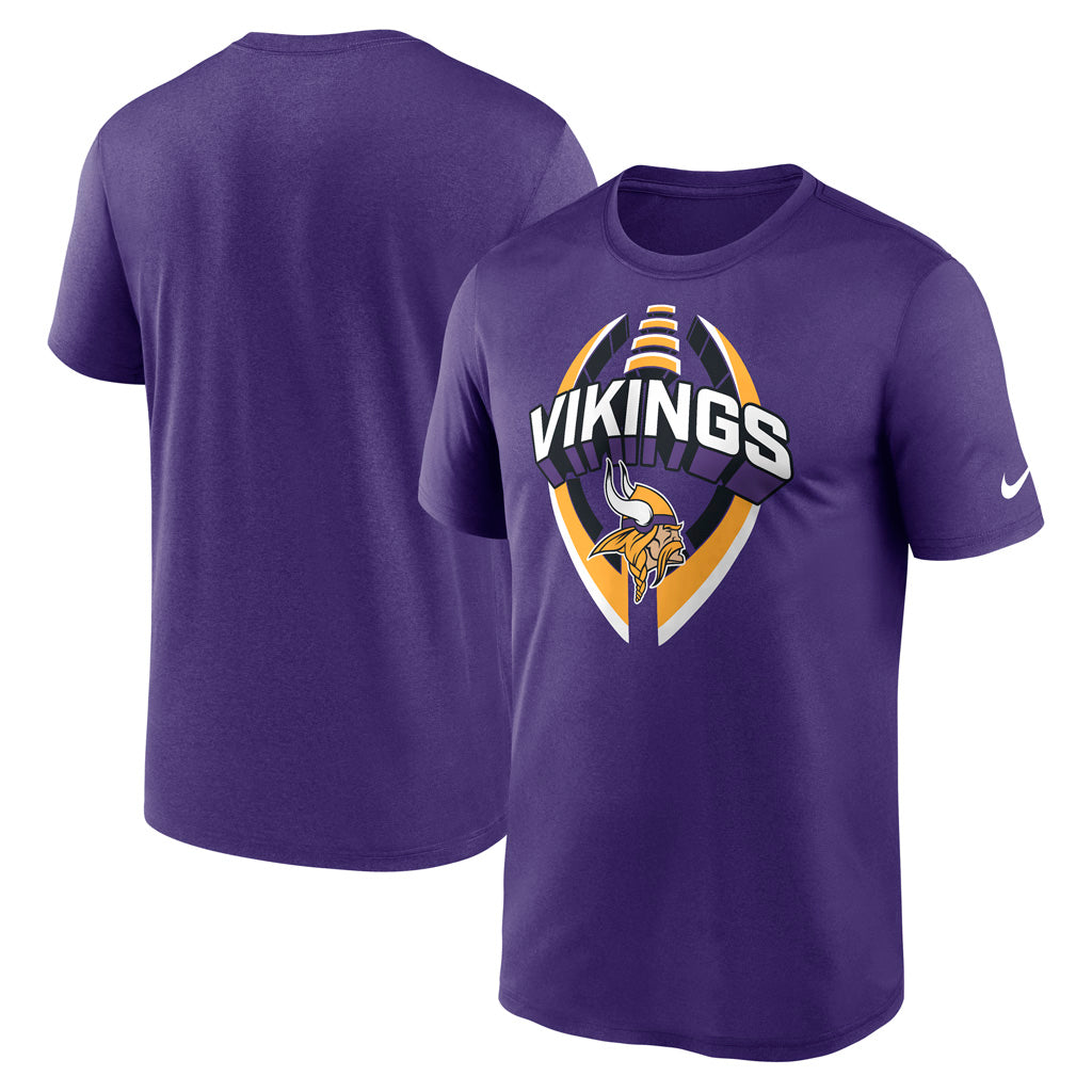 NFL Minnesota Vikings Nike 2025 Icon Legend T-Shirt - Purple