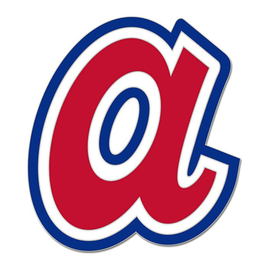 MLB Atlanta Braves WinCraft Cooperstown Logo Pin - Red