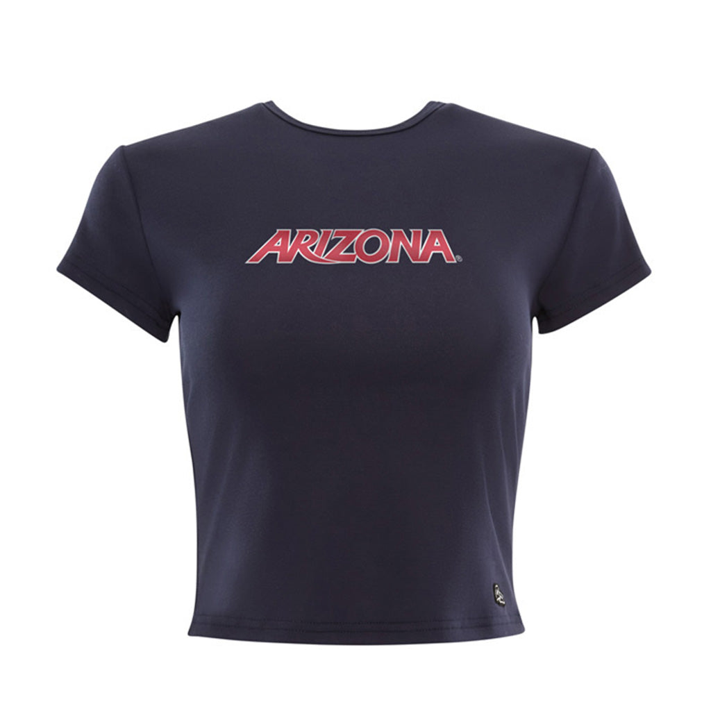 NCAA Arizona Wildcats Women's Hype & Vice Arizona Baby T-Shirt - Navy