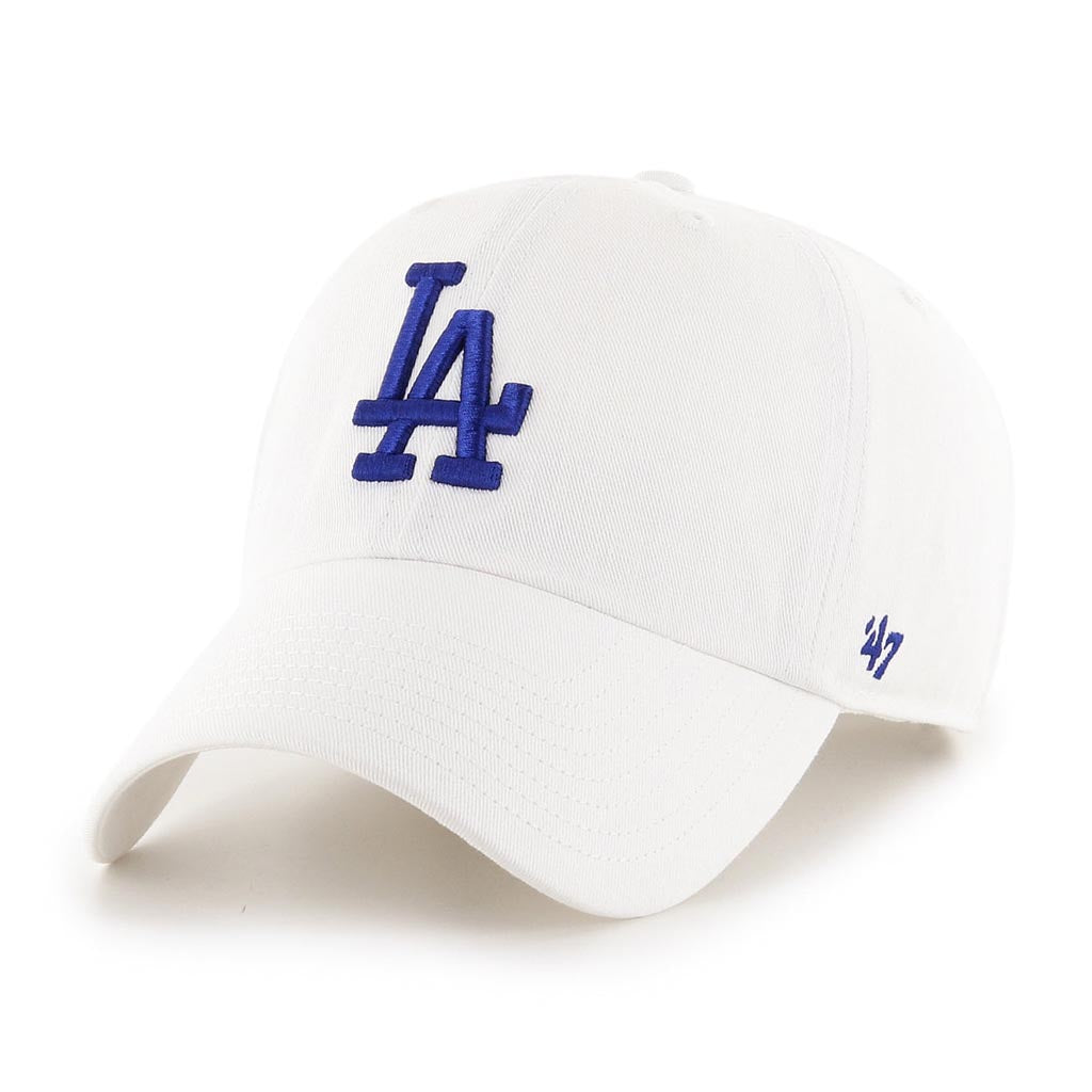 MLB Los Angeles Dodgers '47 Clean Up Adjustable Hat - White