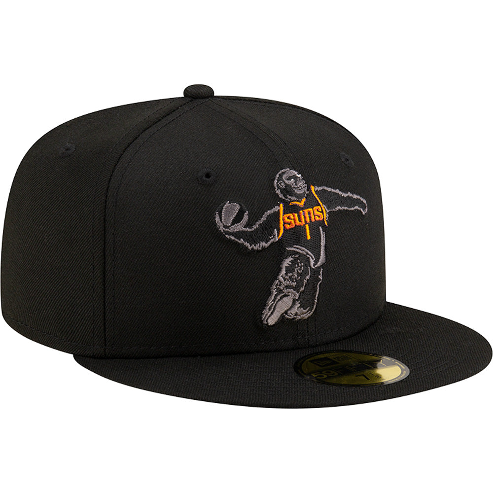 NBA Phoenix Suns New Era Whammo Time 59FIFTY Fitted Hat - Black