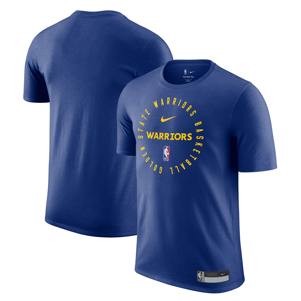NBA Golden State Warriors Nike 2024/2025 Practice T-Shirt - Blue