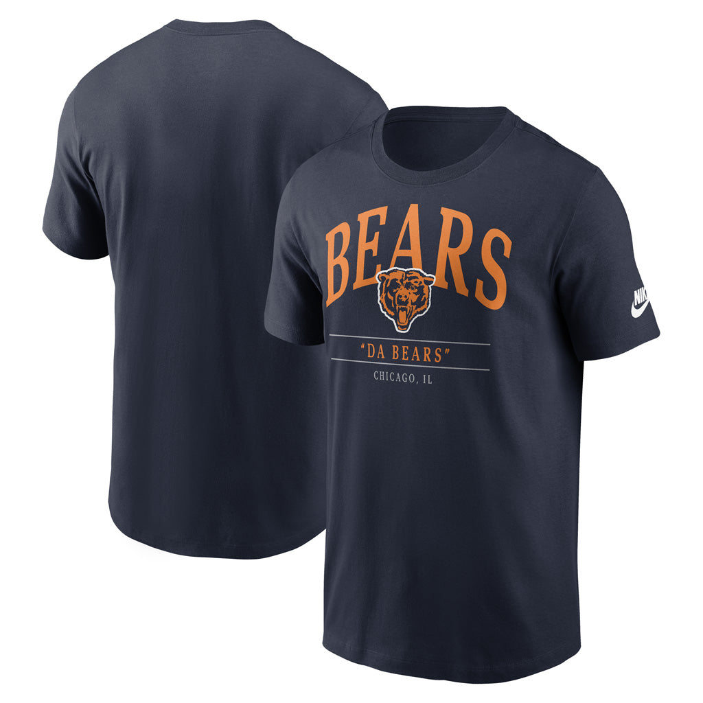 NFL Chicago Bears Nike Throwback Arch T-Shirt