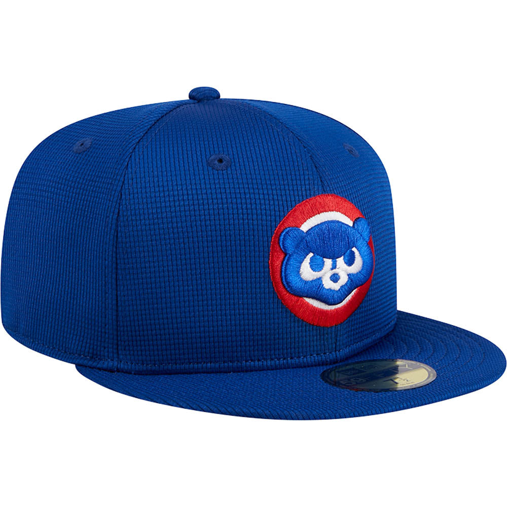 MLB Chicago Cubs New Era 2025 Batting Practice 59FIFTY Fitted Hat - Blue