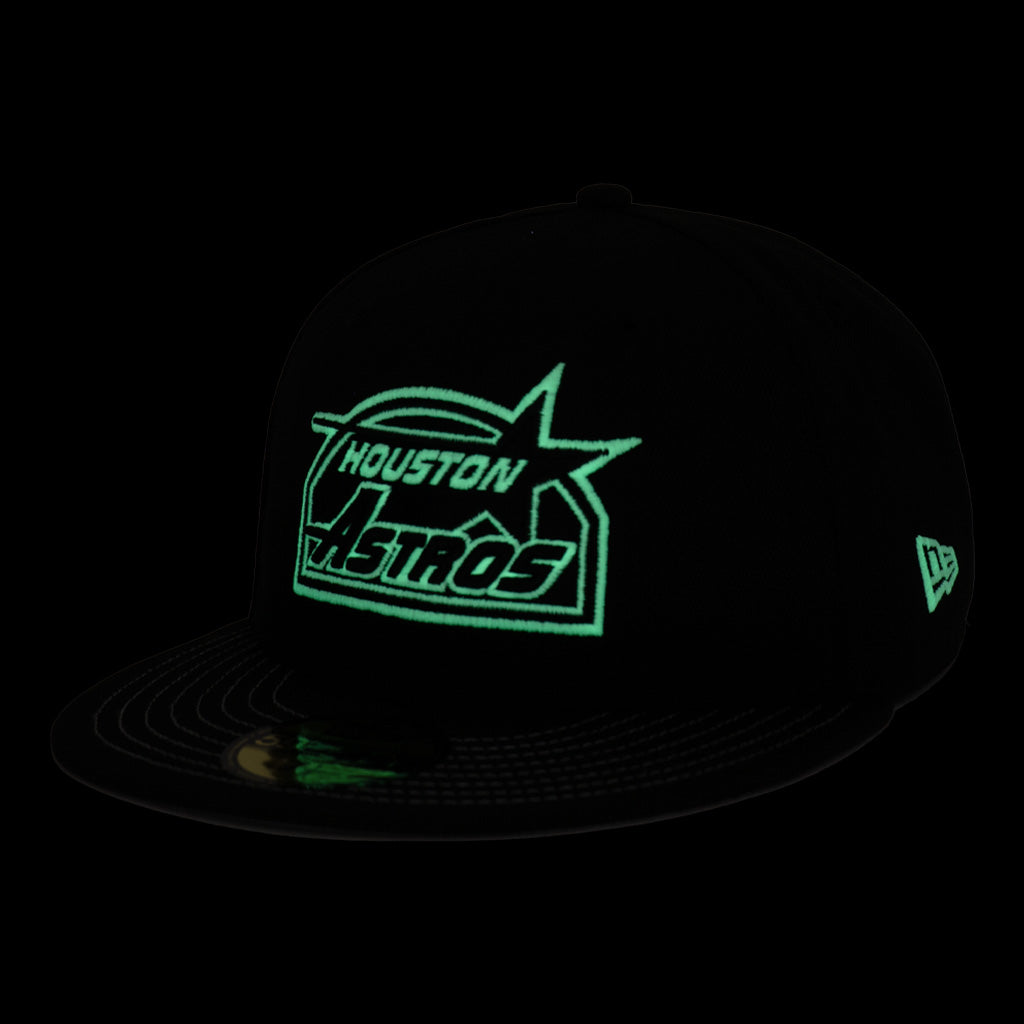 MLB Houston Astros New Era Jolly Roger 59FIFTY Fitted Hat - Black