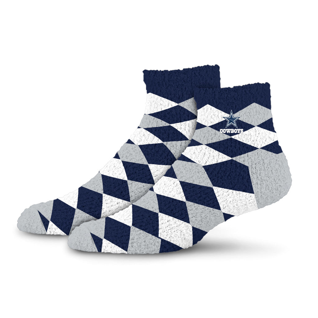 NFL Dallas Cowboys For Bare Feet Diamond Sleep Socks