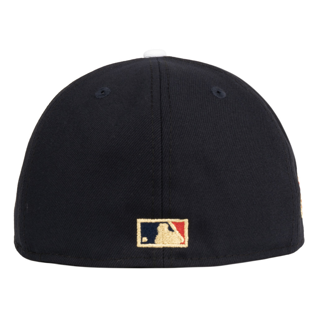 MLB Texas Rangers New Era Gold Medal 59FIFTY Fitted Hat - Navy