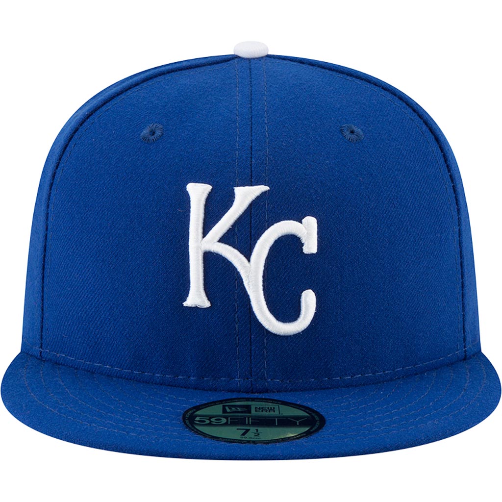 MLB Kansas City Royals New Era Authentic Collection Home On-Field 59FIFTY Fitted Hat - Blue