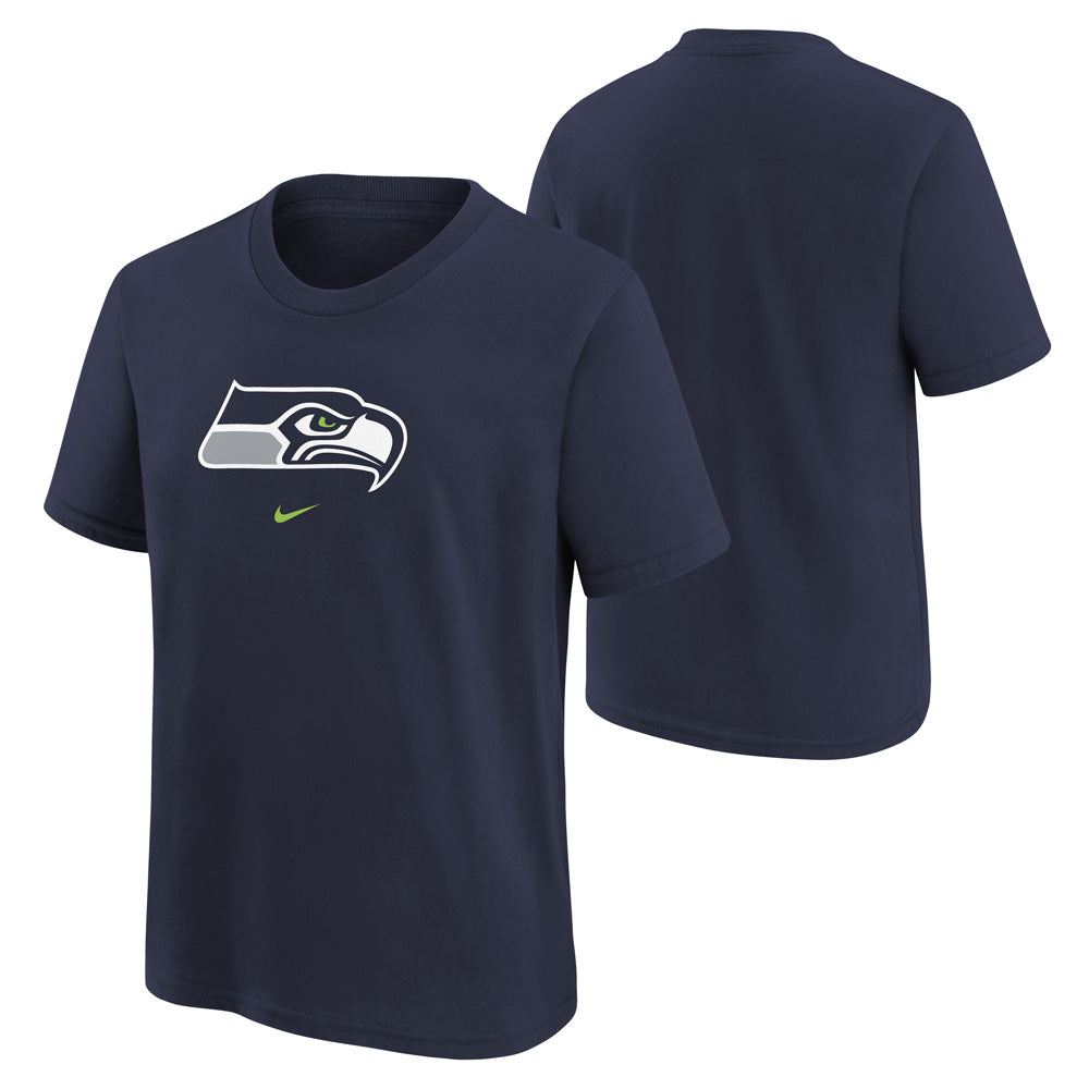 NFL Seattle Seahawks Kids Nike Logo T-Shirt - Navy