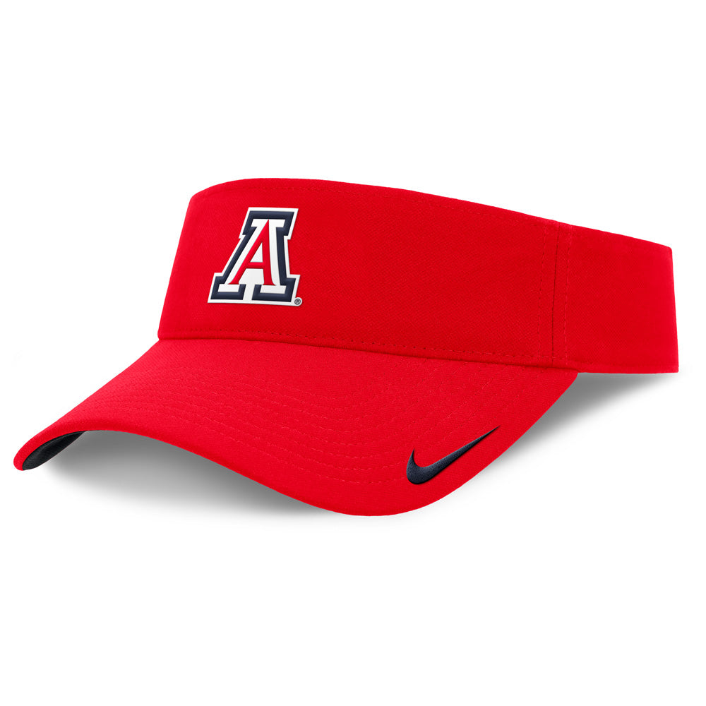 NCAA Arizona Wildcats Nike Ace Swoosh Visor Hat - Red