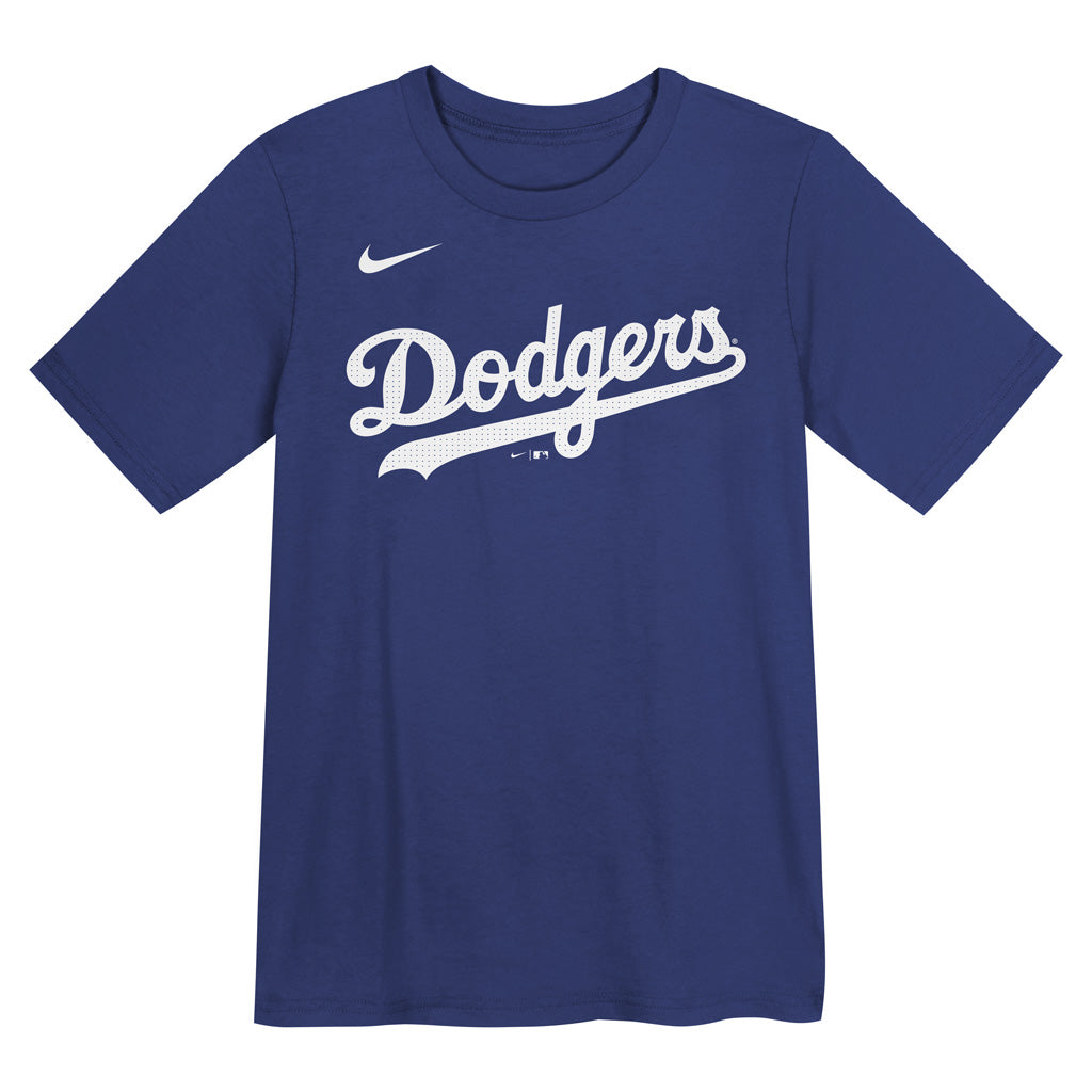 MLB Los Angeles Dodgers Shohei Ohtani Kids Nike Name & Number T-Shirt
