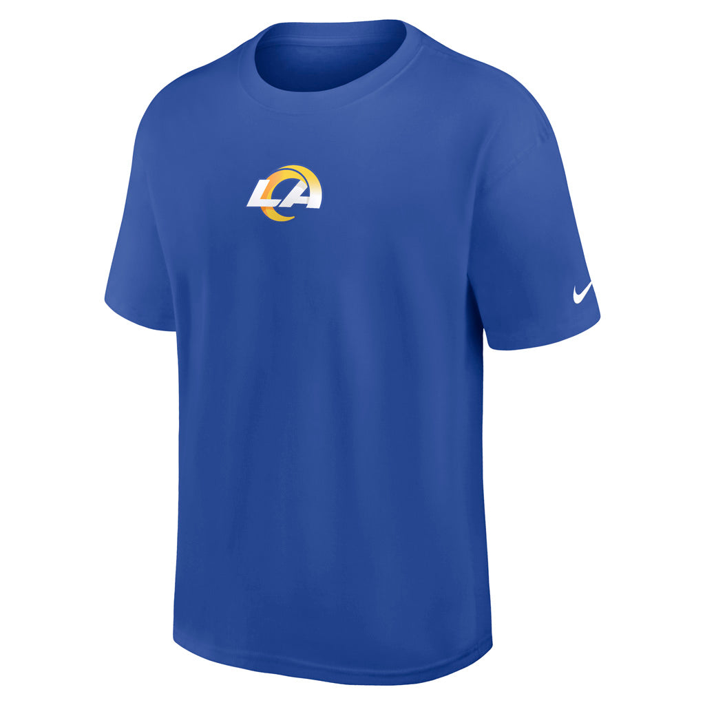 NFL Los Angeles Rams Nike Essential Heavy Max90 T-Shirt - Blue