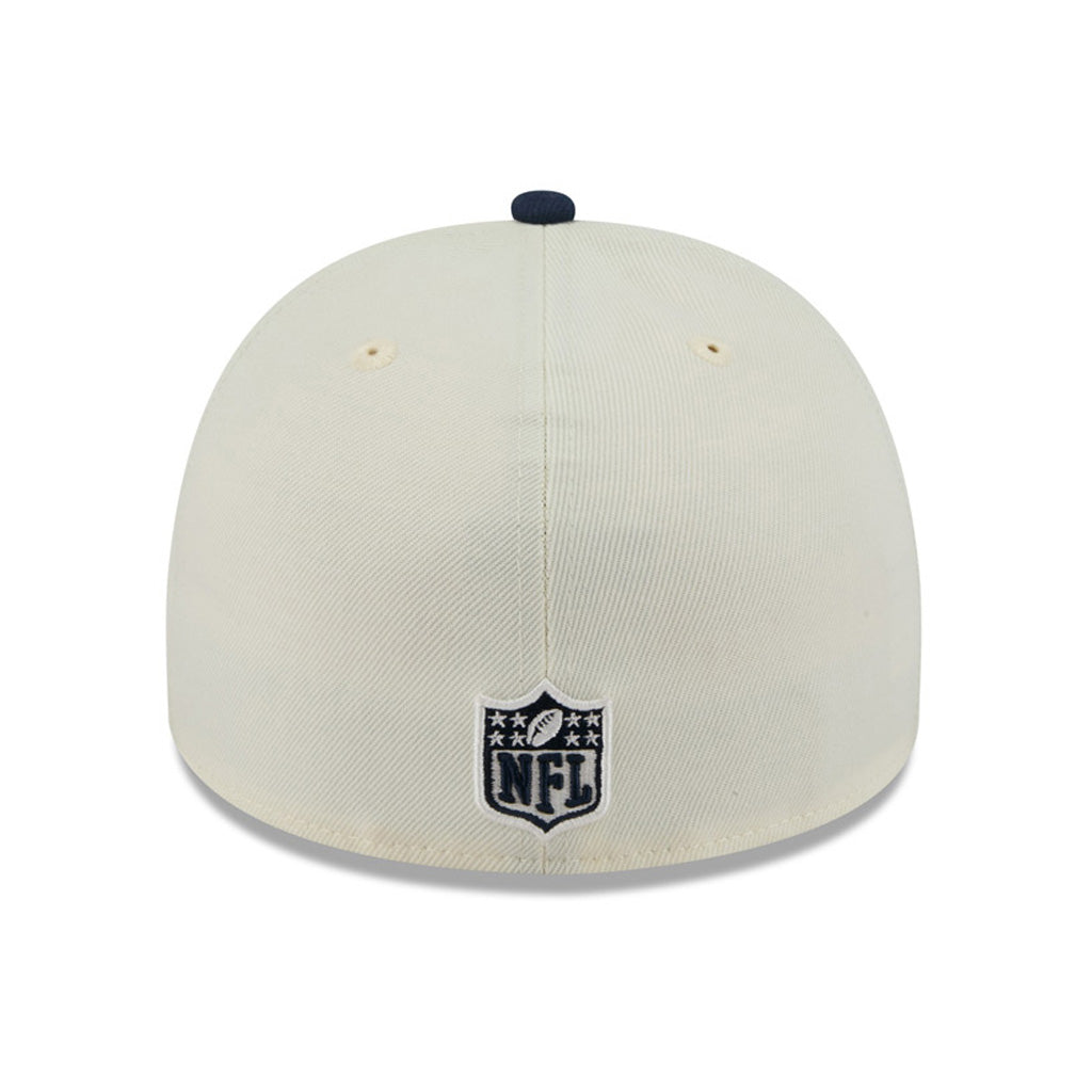 NFL Dallas Cowboys New Era 2025 Draft 59FIFTY A-Frame Fitted Hat - Chrome